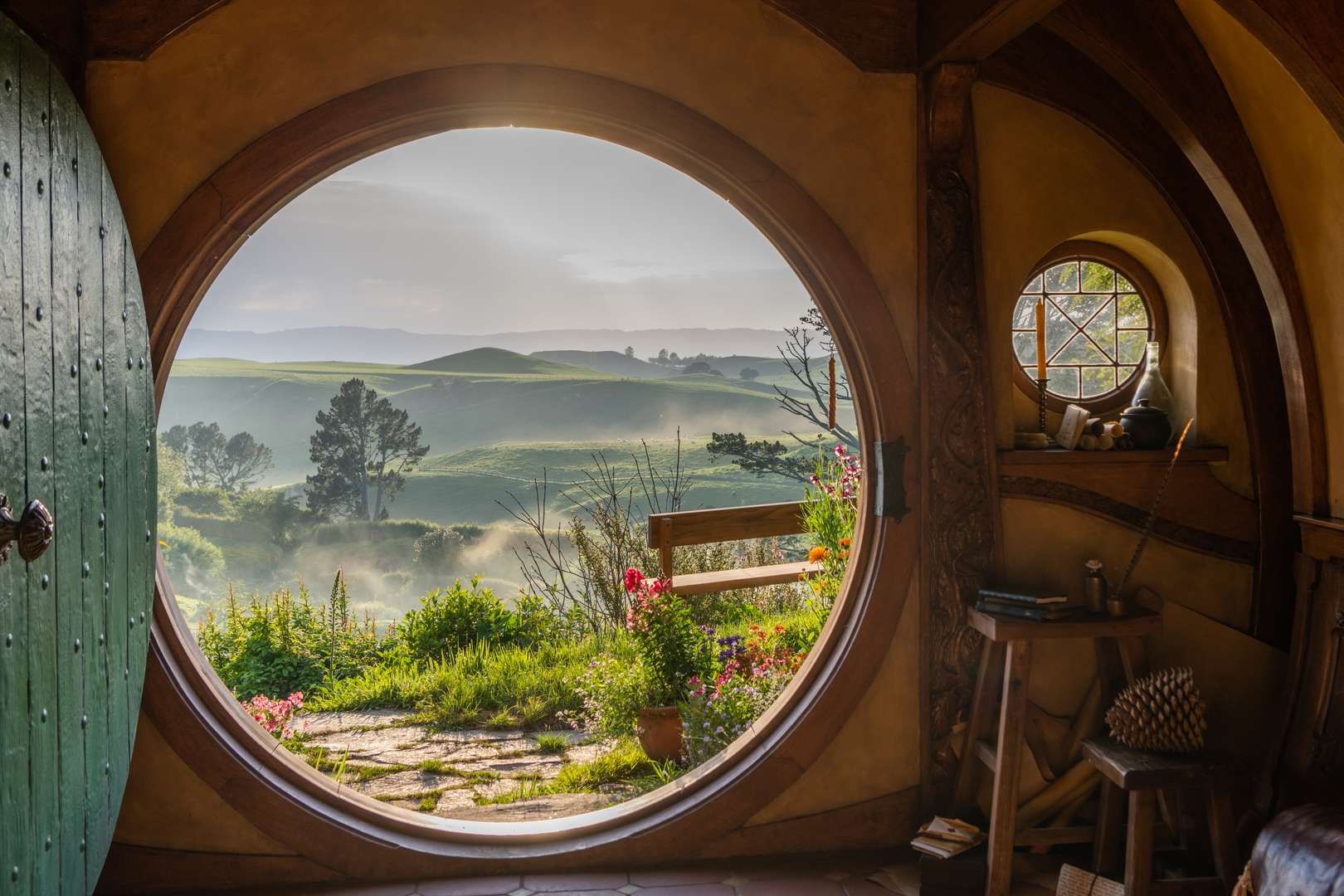 Videw from a Hobbit Hole